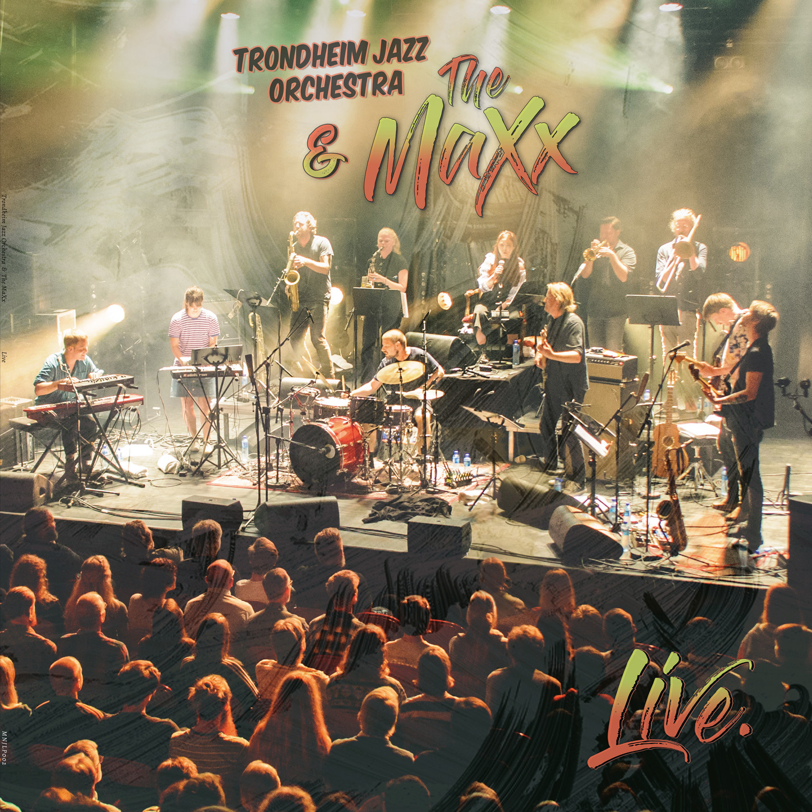 Trondheim Jazz Orchestra &amp;amp; The MaXx&amp;lt;br&amp;gt; Album artwork, layout &amp;amp; photography © Juliane Schütz